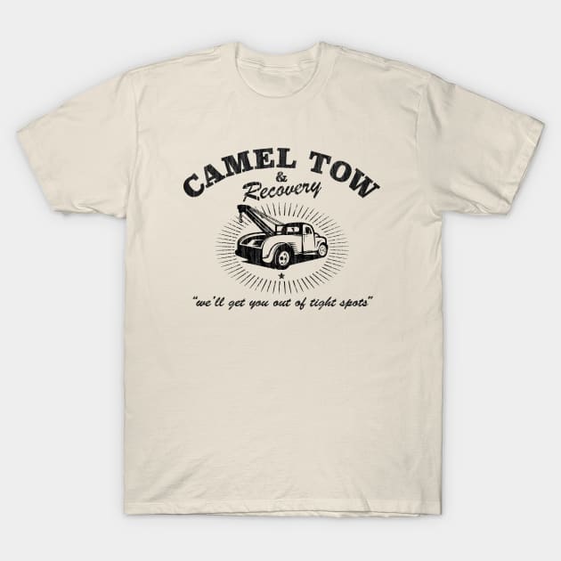 Camel Tow & Recovery T-Shirt by Alema Art